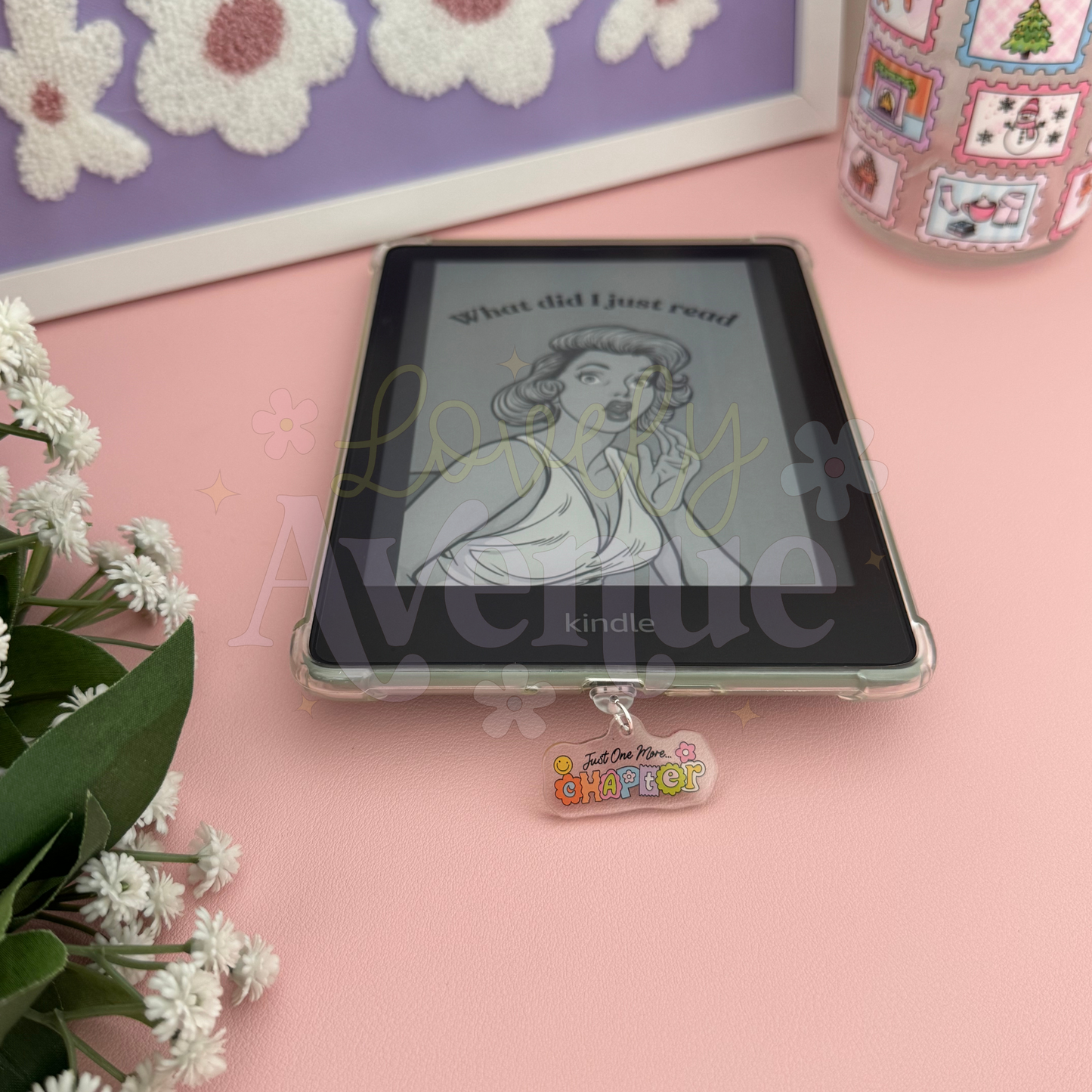 Just One More Chapter - Acrylic Charm