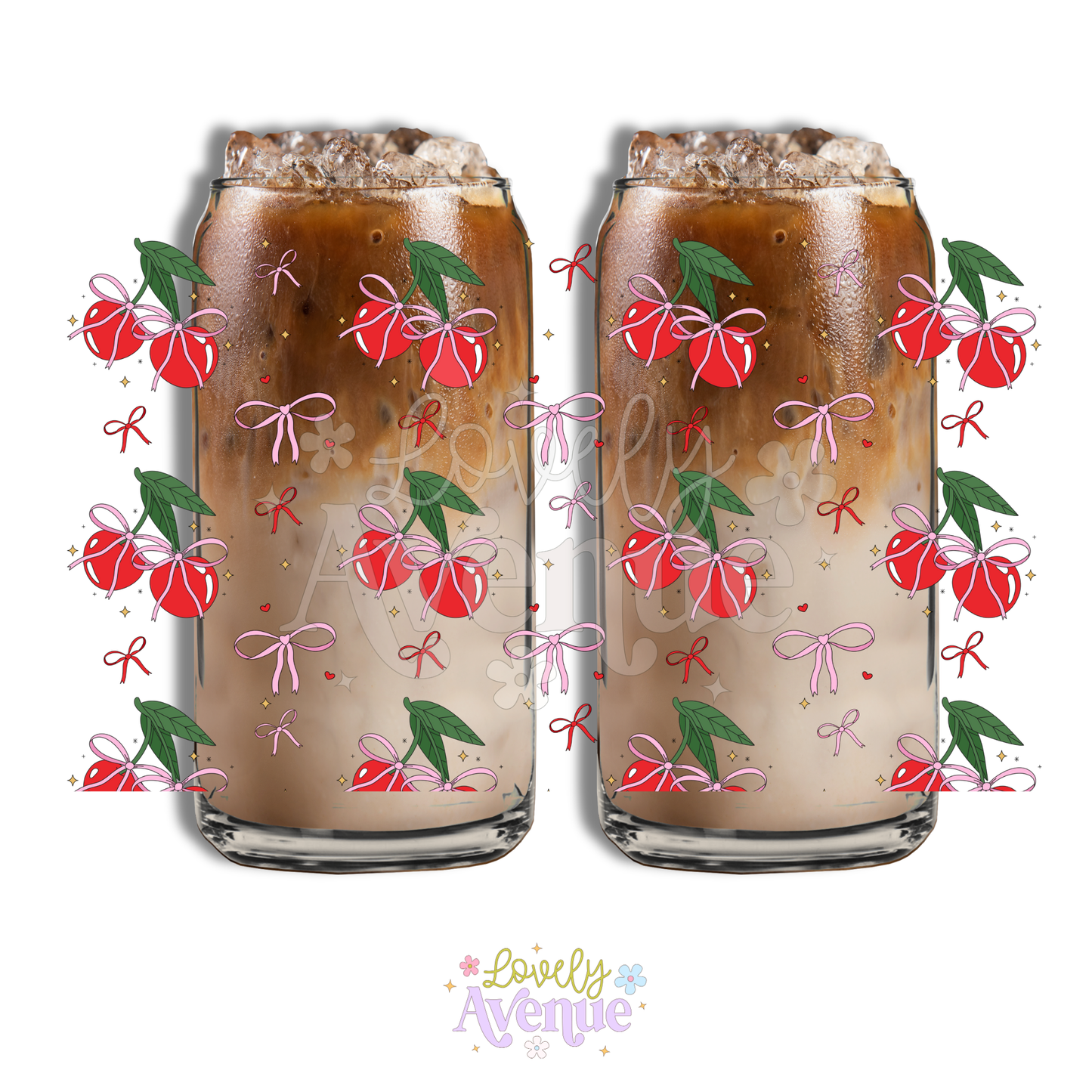 Cherry Coquettes Bby - Glass Cup