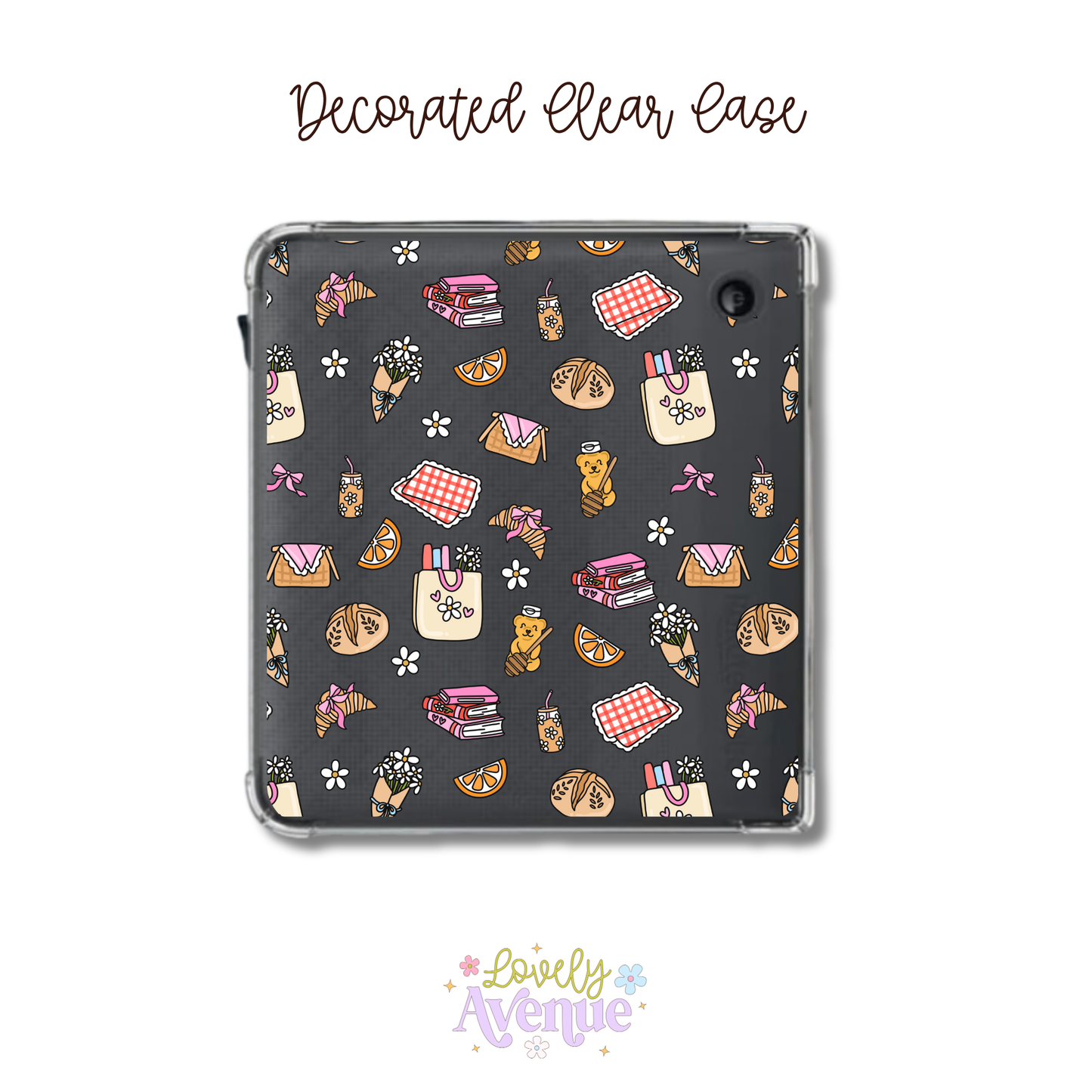 Summer Picnic - E-Reader Decorated Clear Case