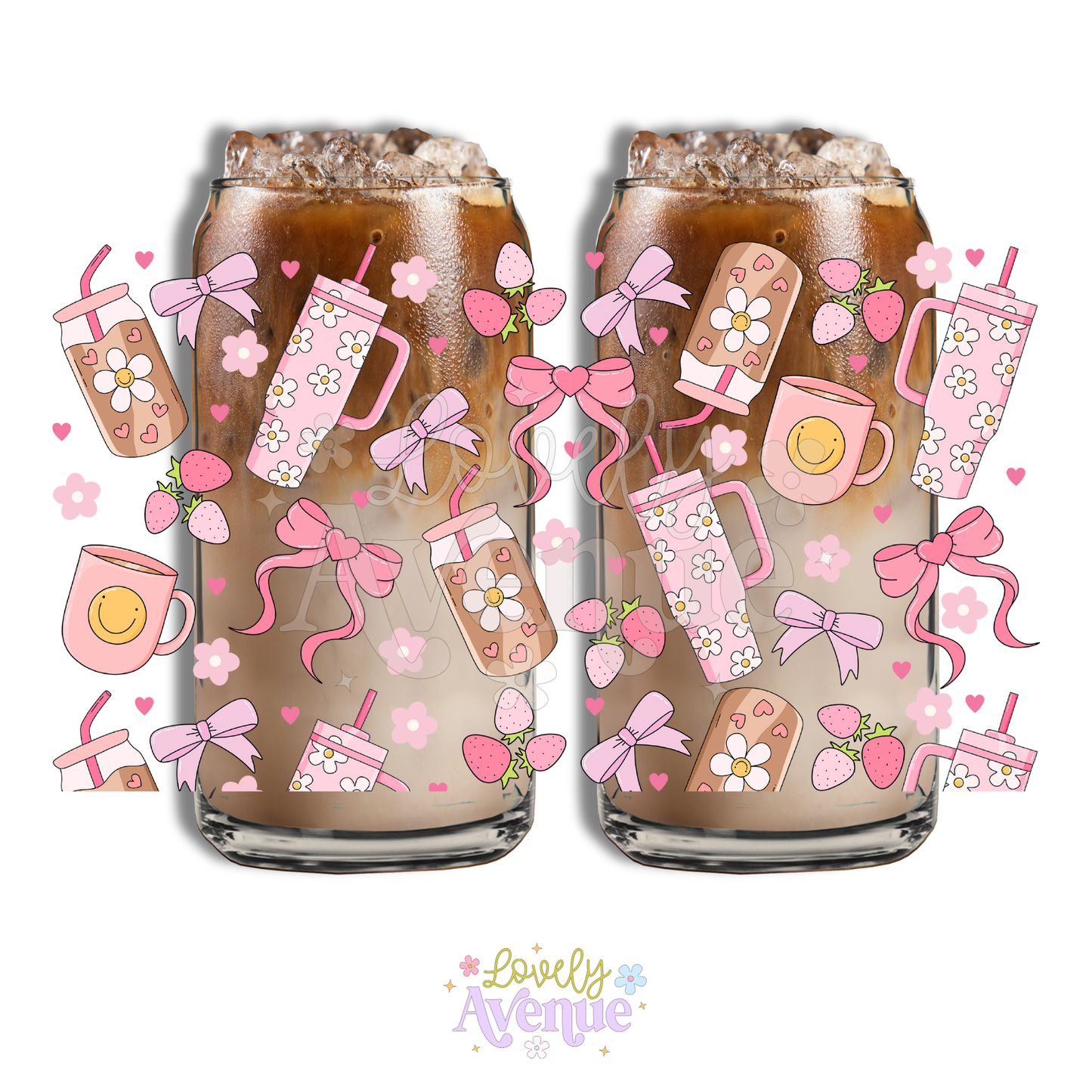 Pink Essentials - Glass Cup