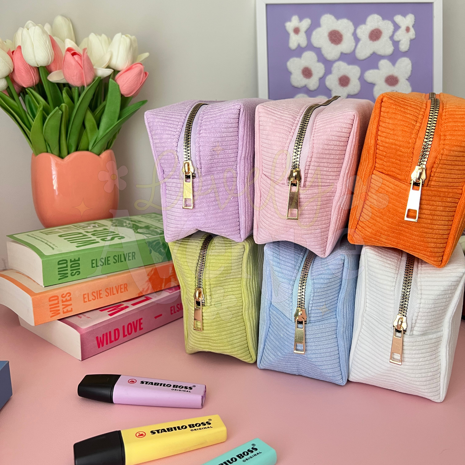 Corduroy Pouches
