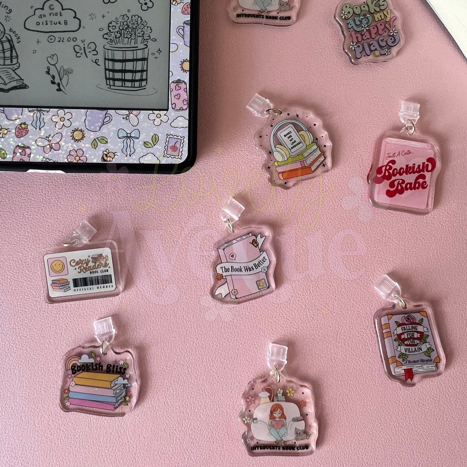 E-Reader Charms