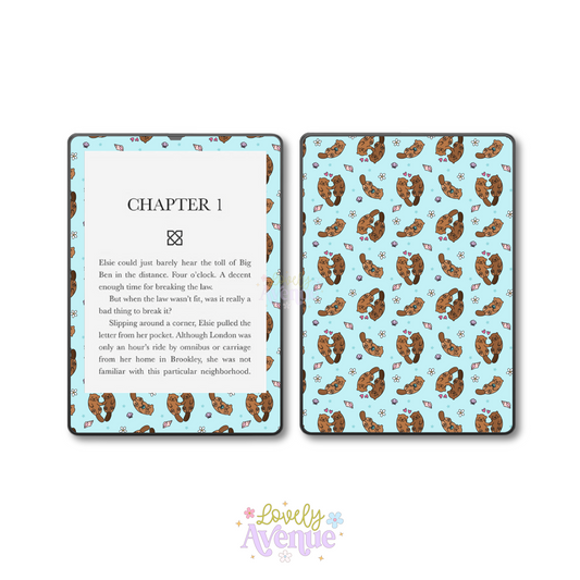 Cute Otters - E-Reader Skin