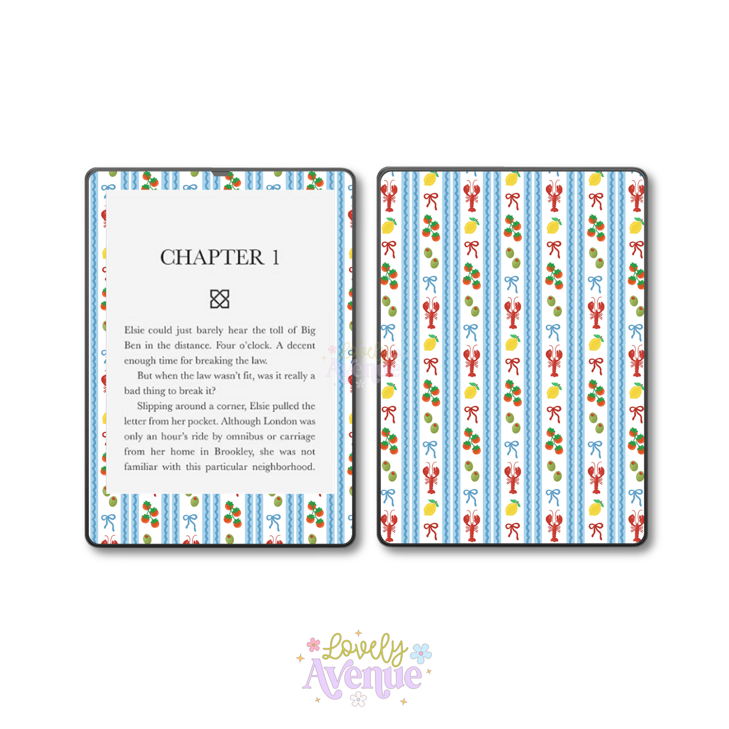 Dolce Vita - E-Reader Skin