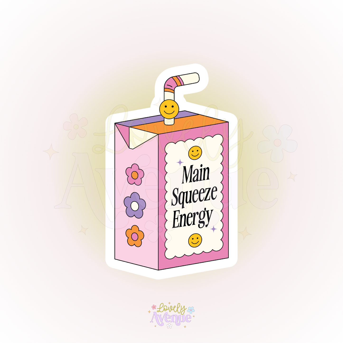 Main Squeeze Energy - Sticker