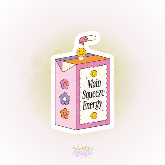 Main Squeeze Energy - Sticker