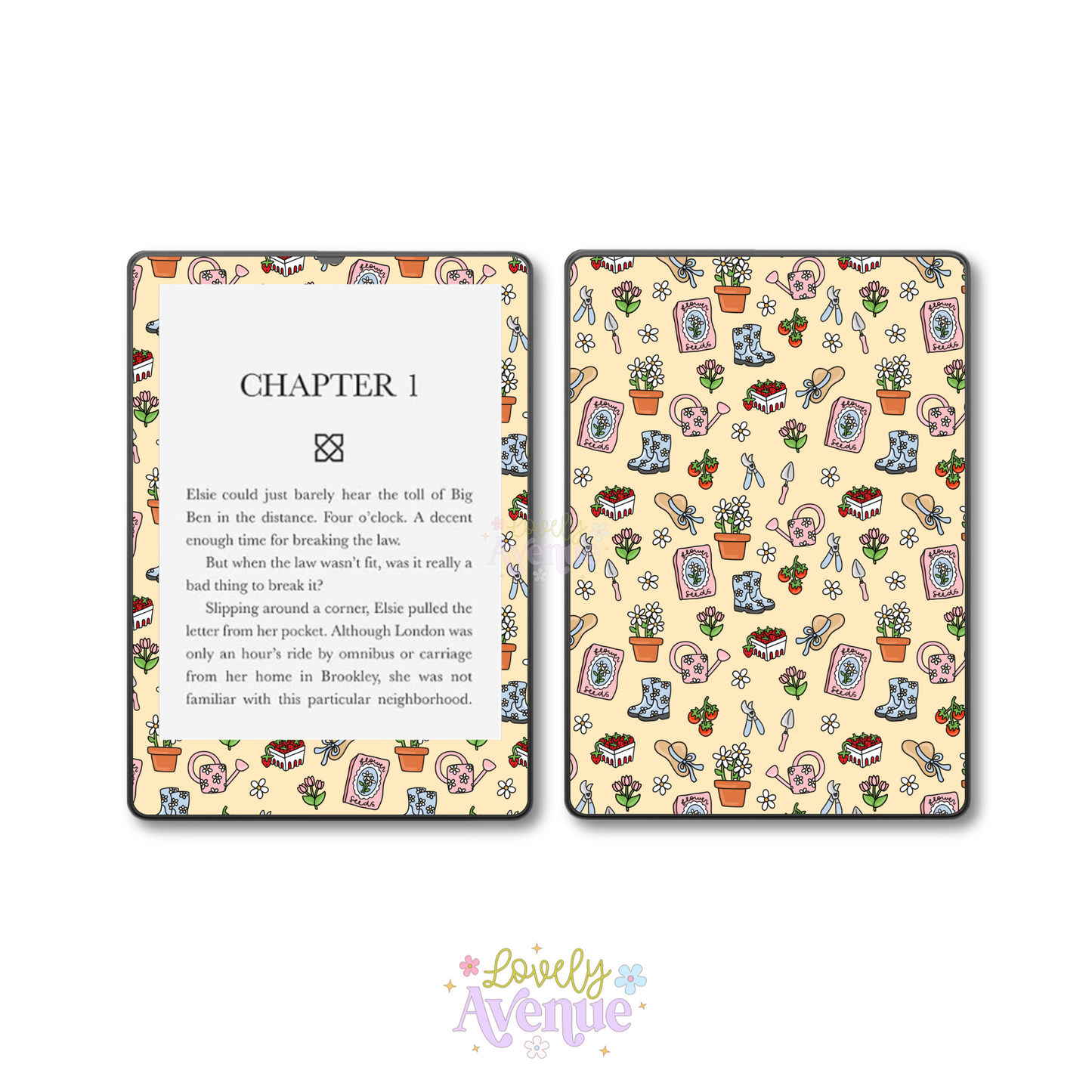 Garden Love - E-Reader Skin