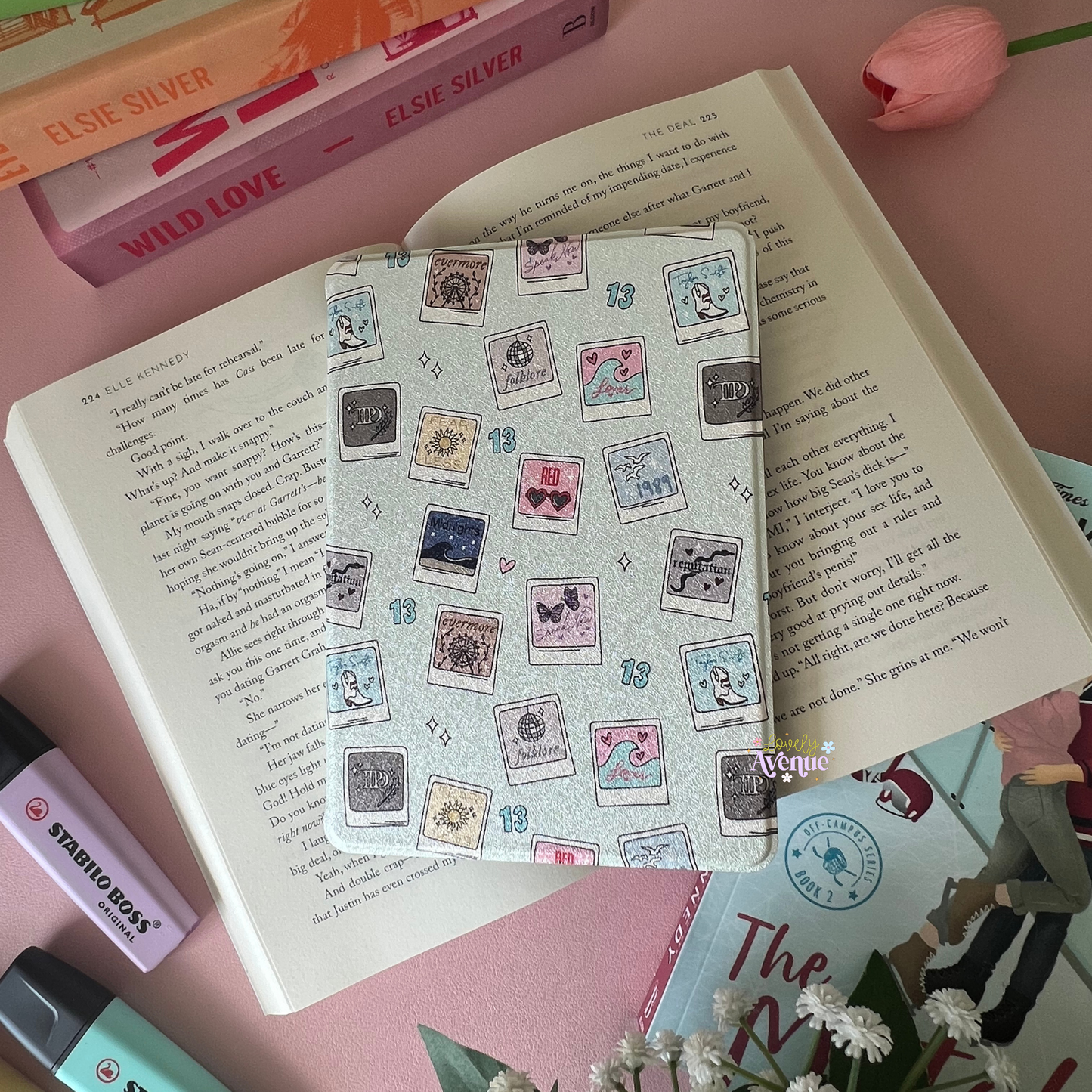 Eras Polaroids - E-Reader Flip Case