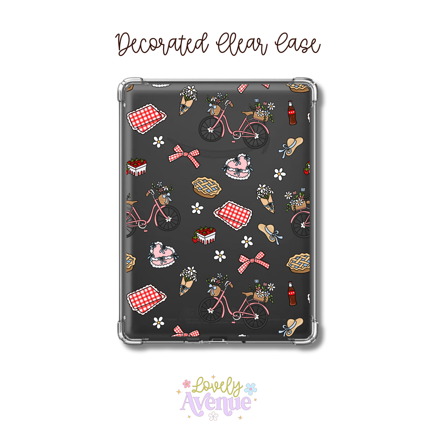 Picnic - E-Reader Decorated Clear Case