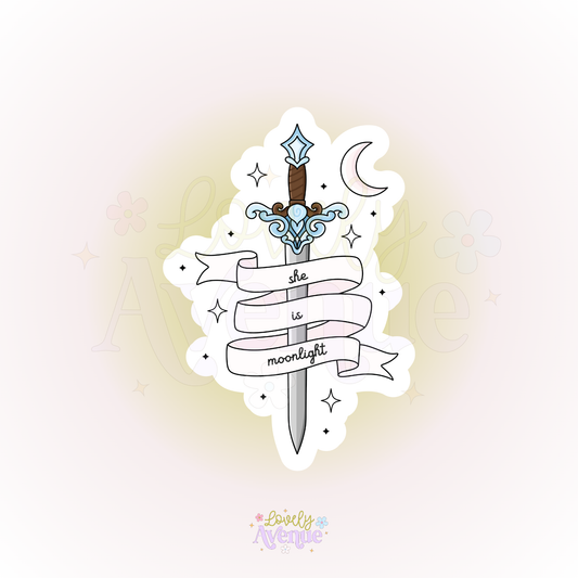 She Is Moonlight (Quicksilver) - Sticker