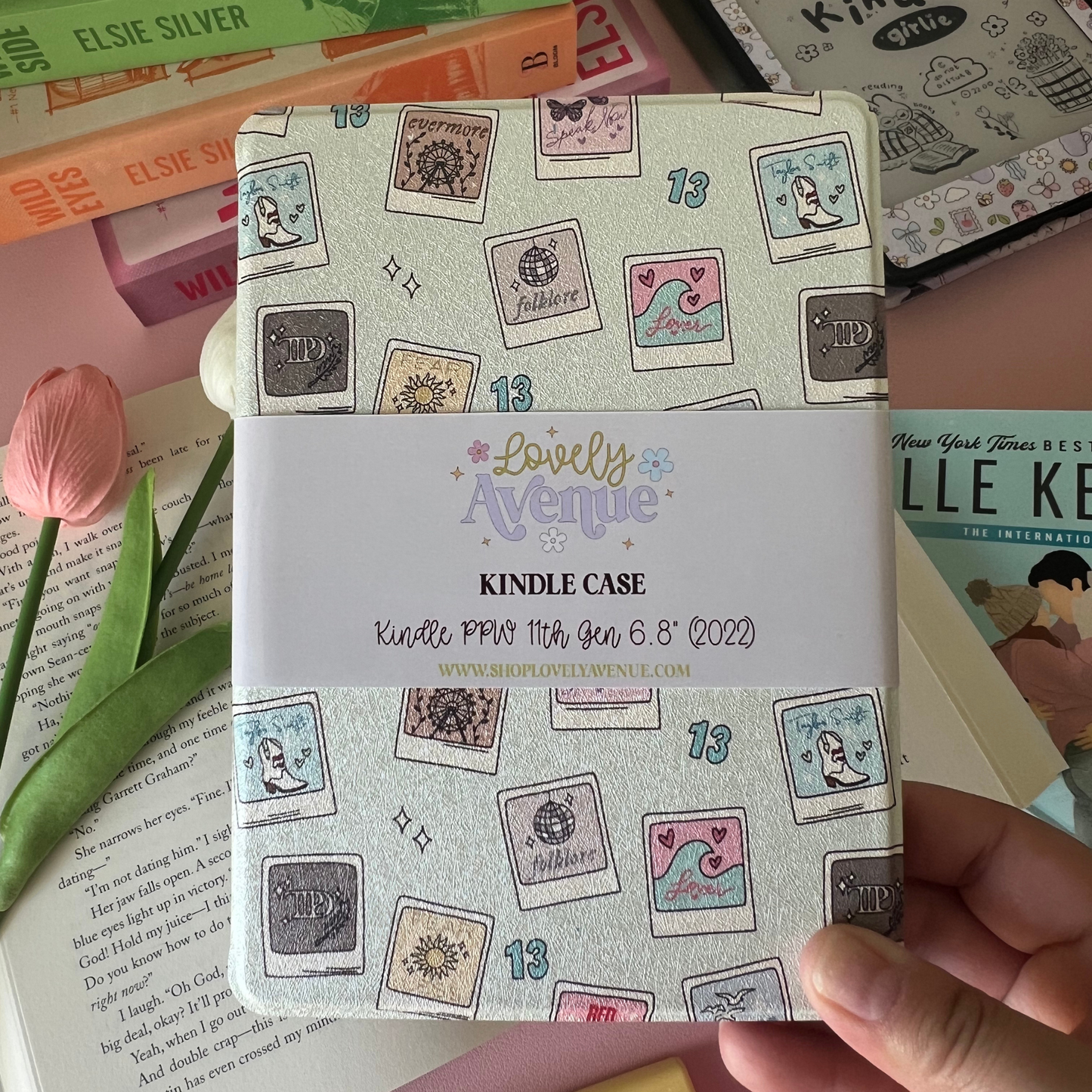 Eras Polaroids - E-Reader Flip Case