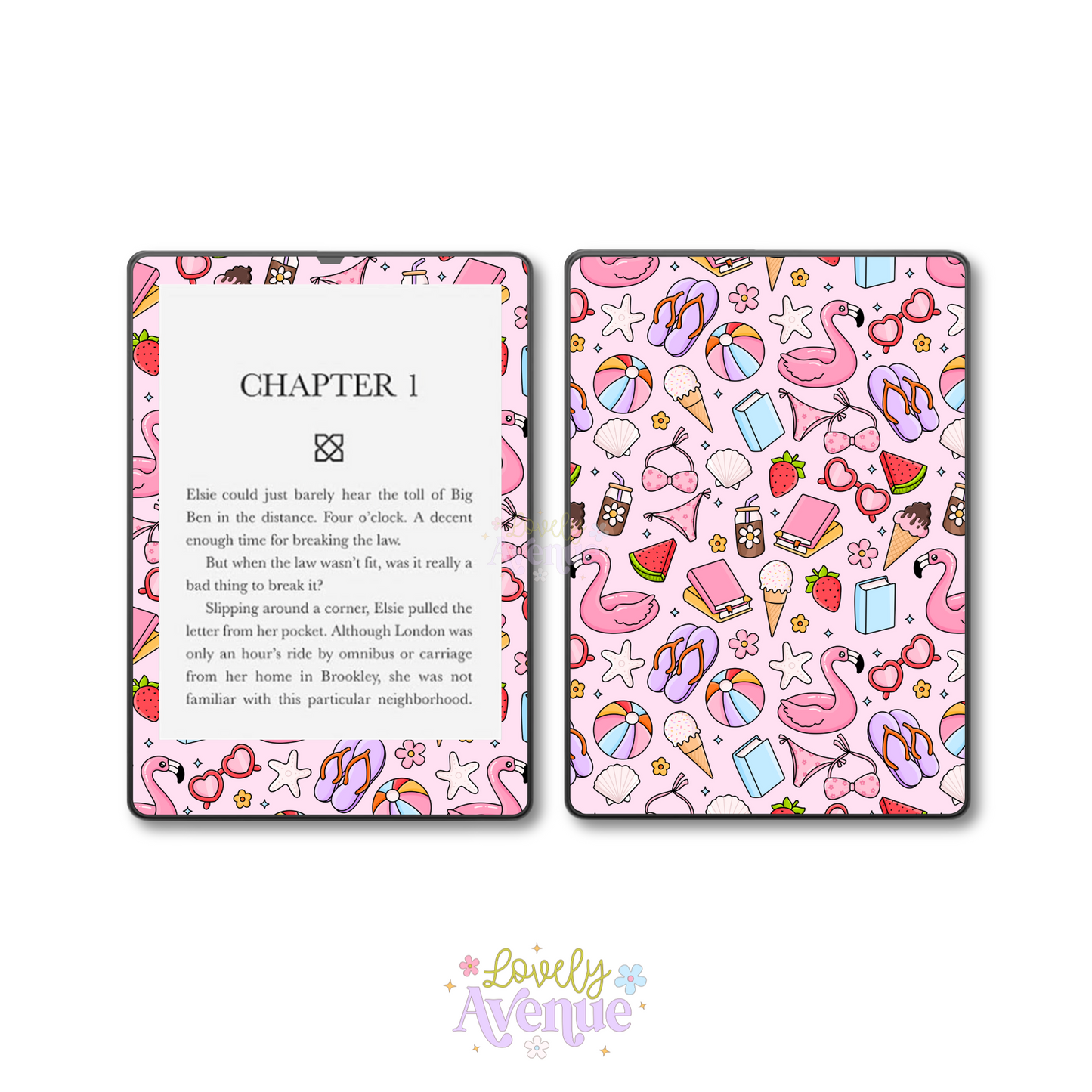 Girly Summer - E-Reader Skin
