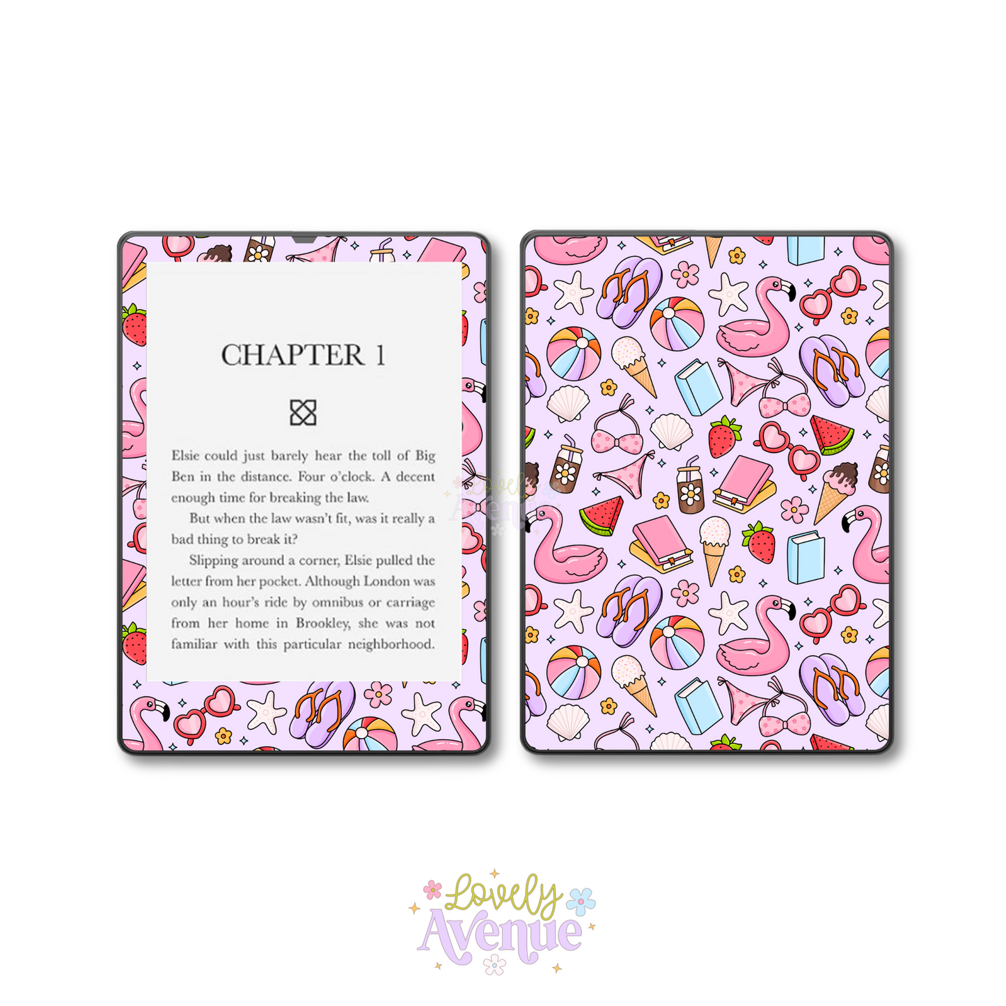 Girly Summer - E-Reader Skin