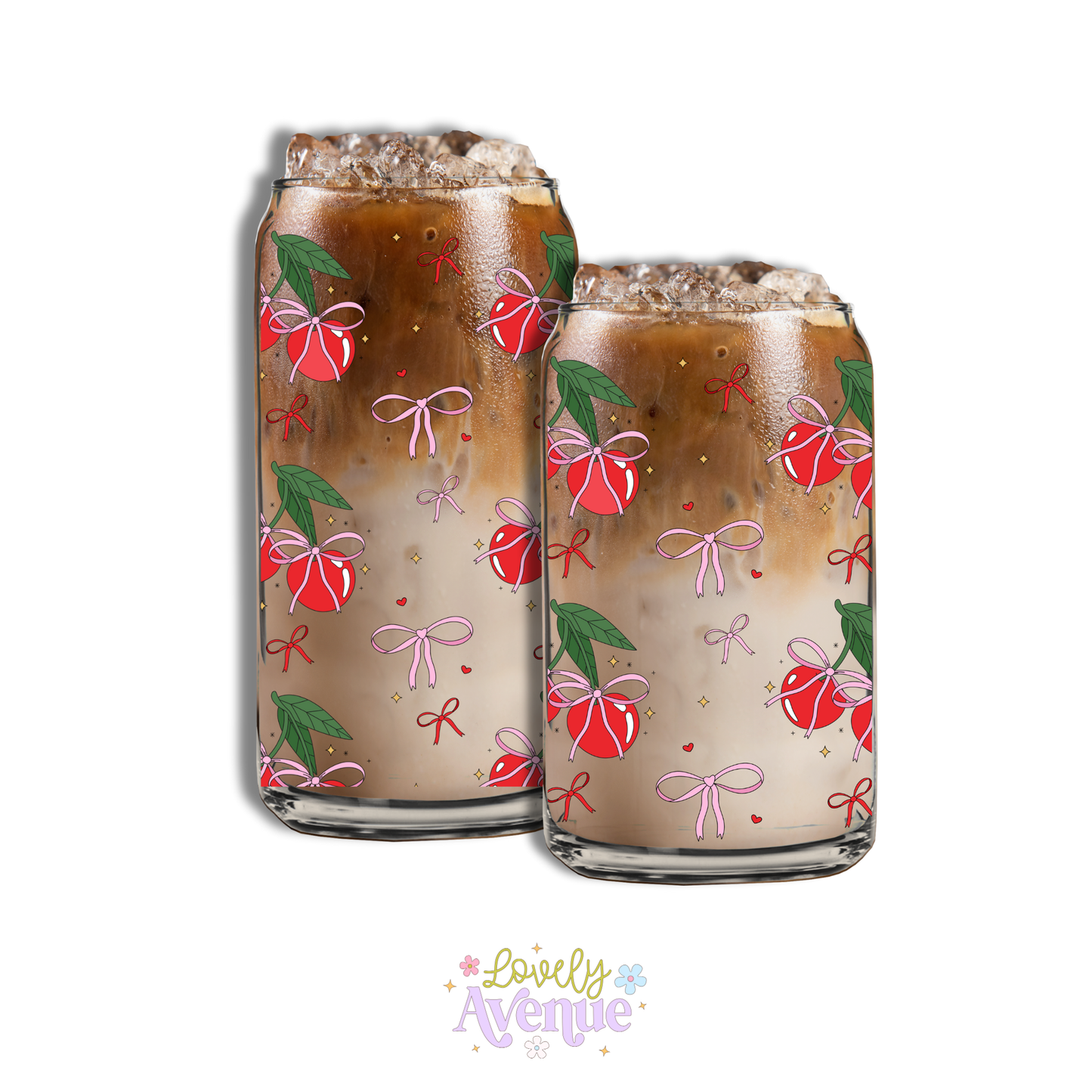 Cherry Coquettes Bby - Glass Cup