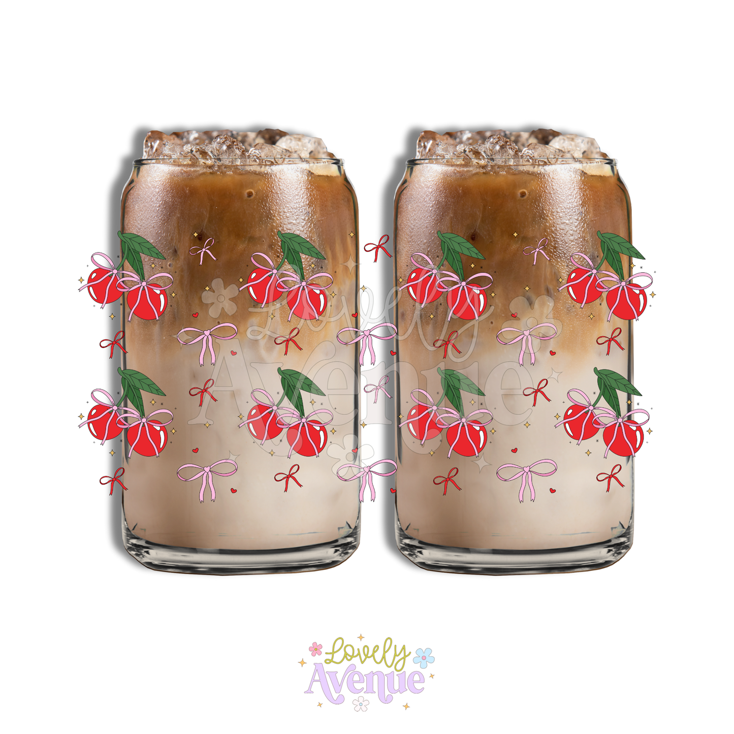 Cherry Coquettes Bby - Glass Cup