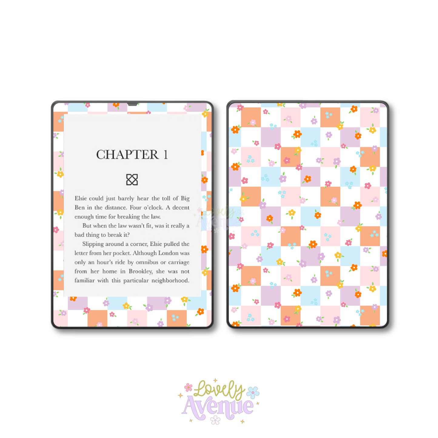 Mini Flowers - E-Reader Skin