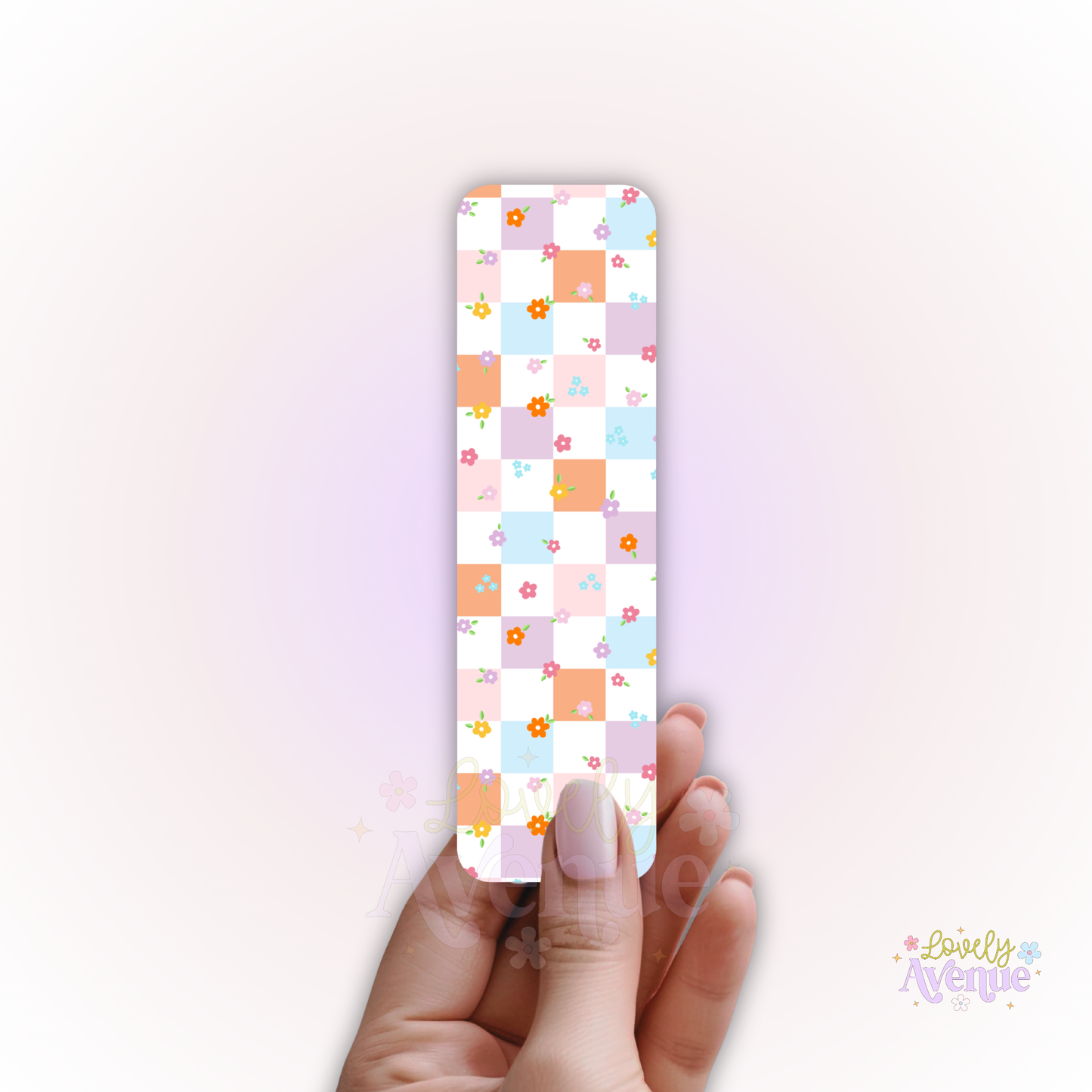 Mini Flowers - Cardstock Bookmark