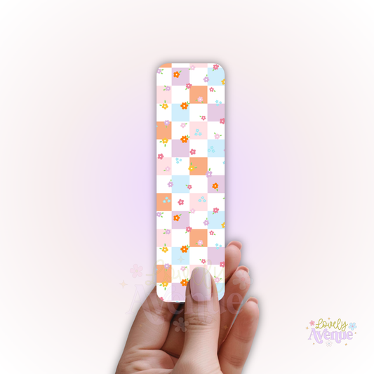 Mini Flowers - Cardstock Bookmark