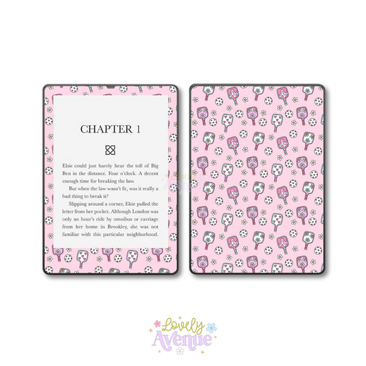 Pickleball Girlie - E-Reader Skin