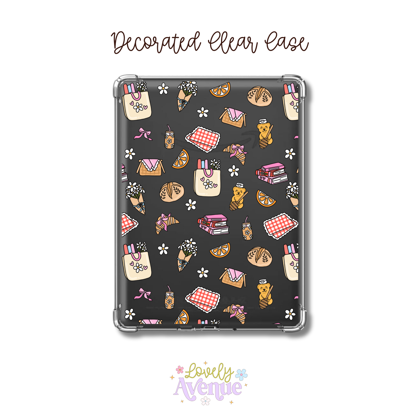 Summer Picnic - E-Reader Decorated Clear Case