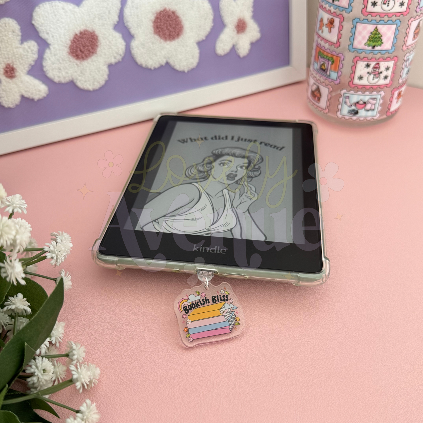 Bookish Bliss - Acrylic Charm