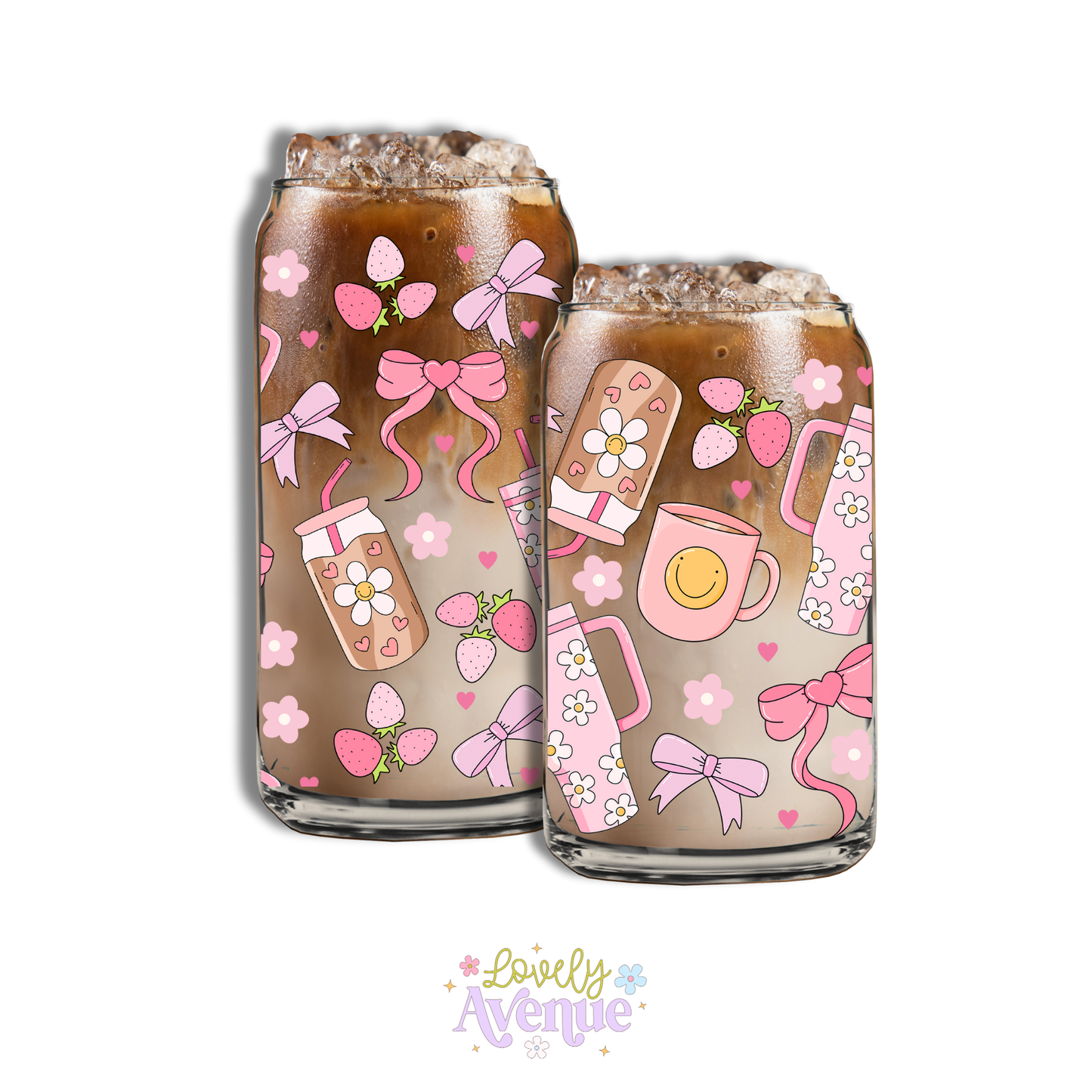 Pink Essentials - Glass Cup