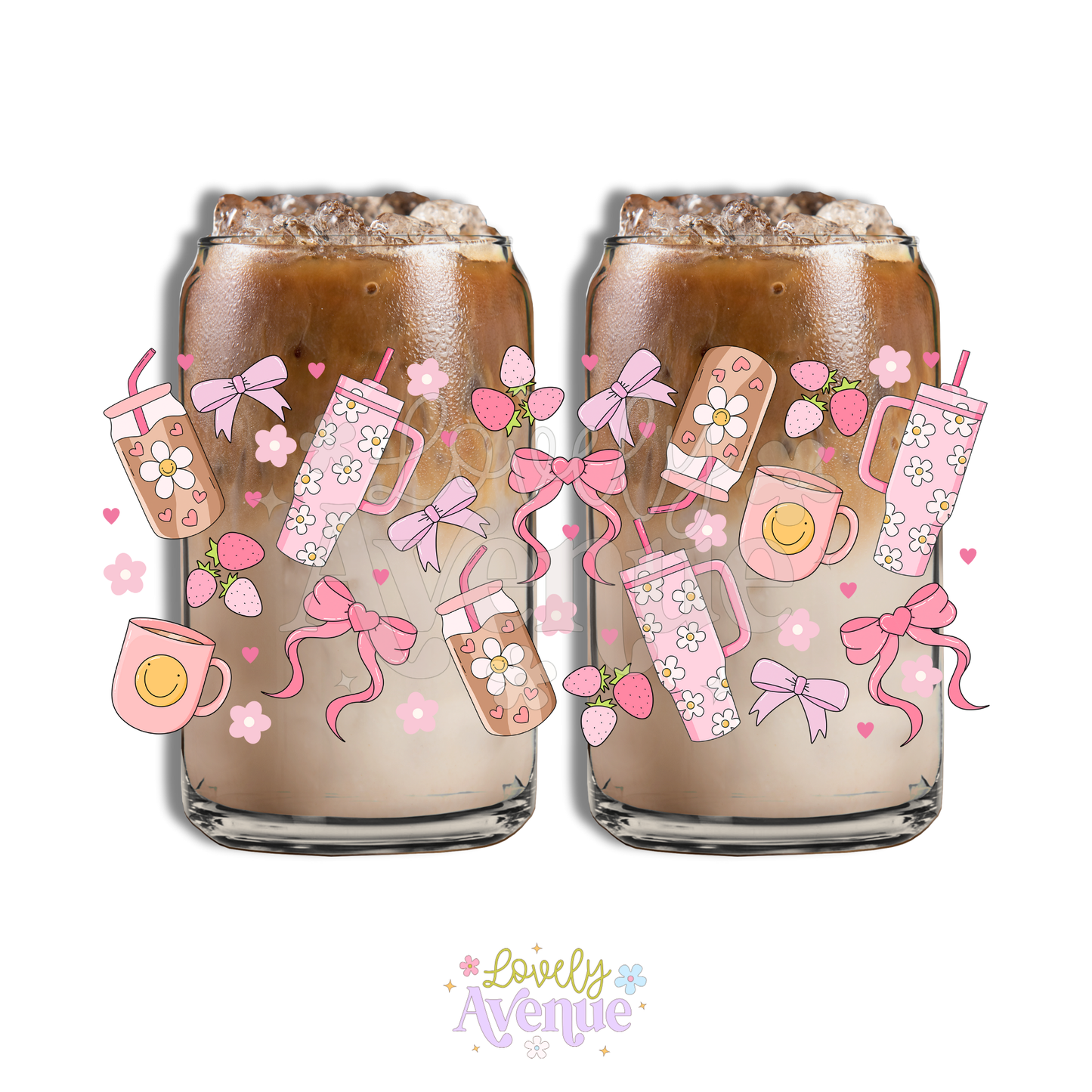 Pink Essentials - Glass Cup