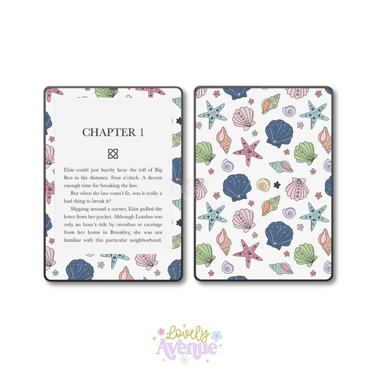 Sea Shells - E-Reader Skin