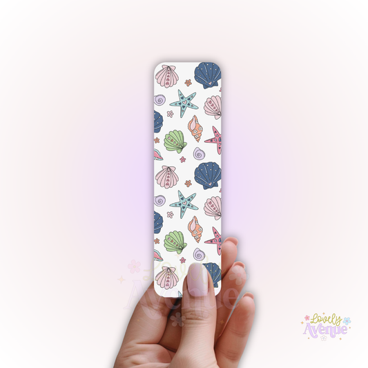 Sea Shells - Cardstock Bookmark