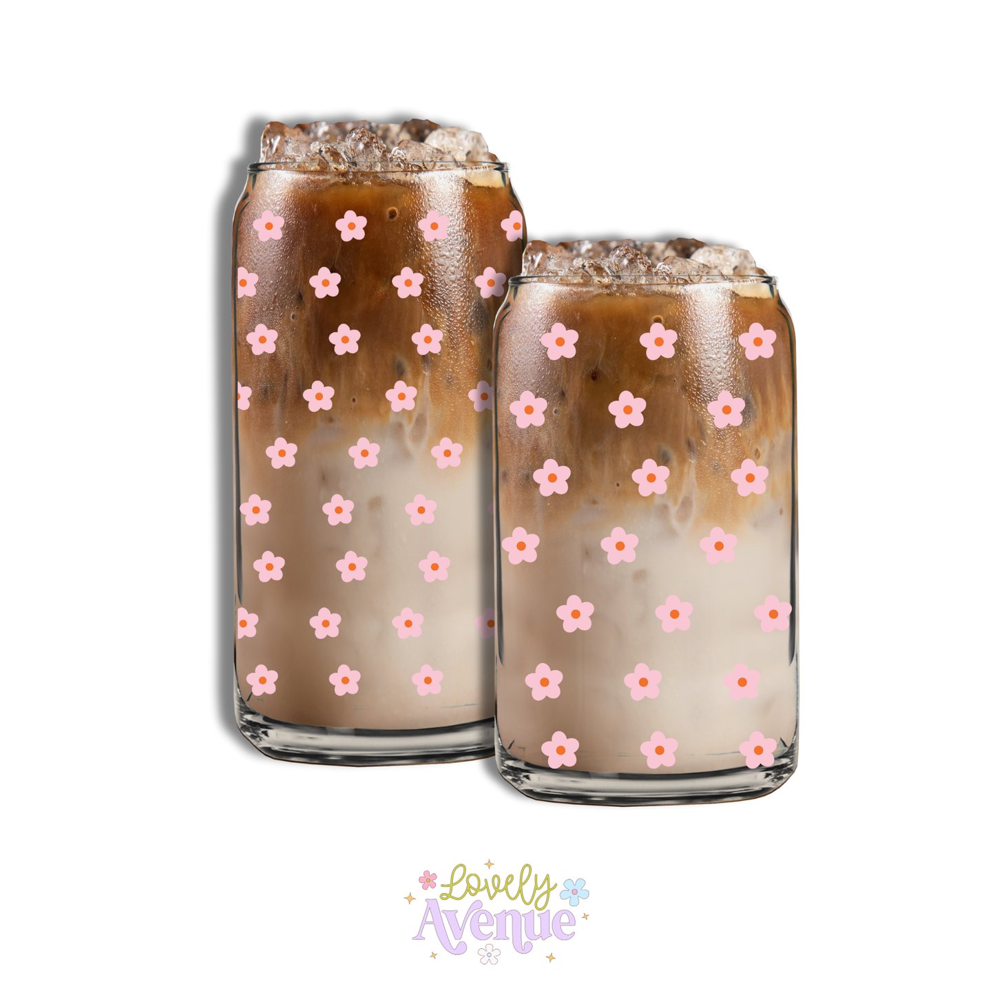 Tiny Florecitas - Glass Cup