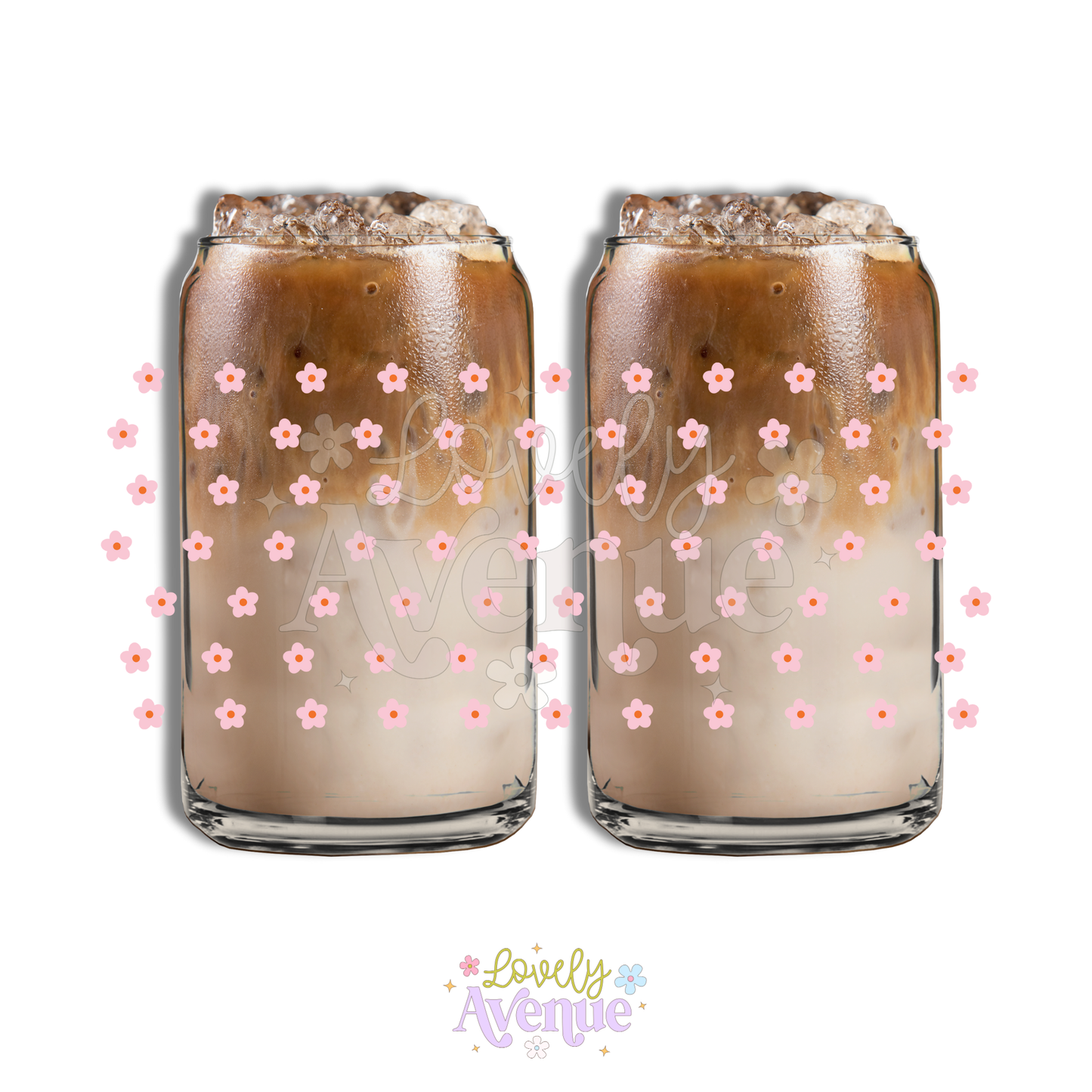 Tiny Florecitas - Glass Cup