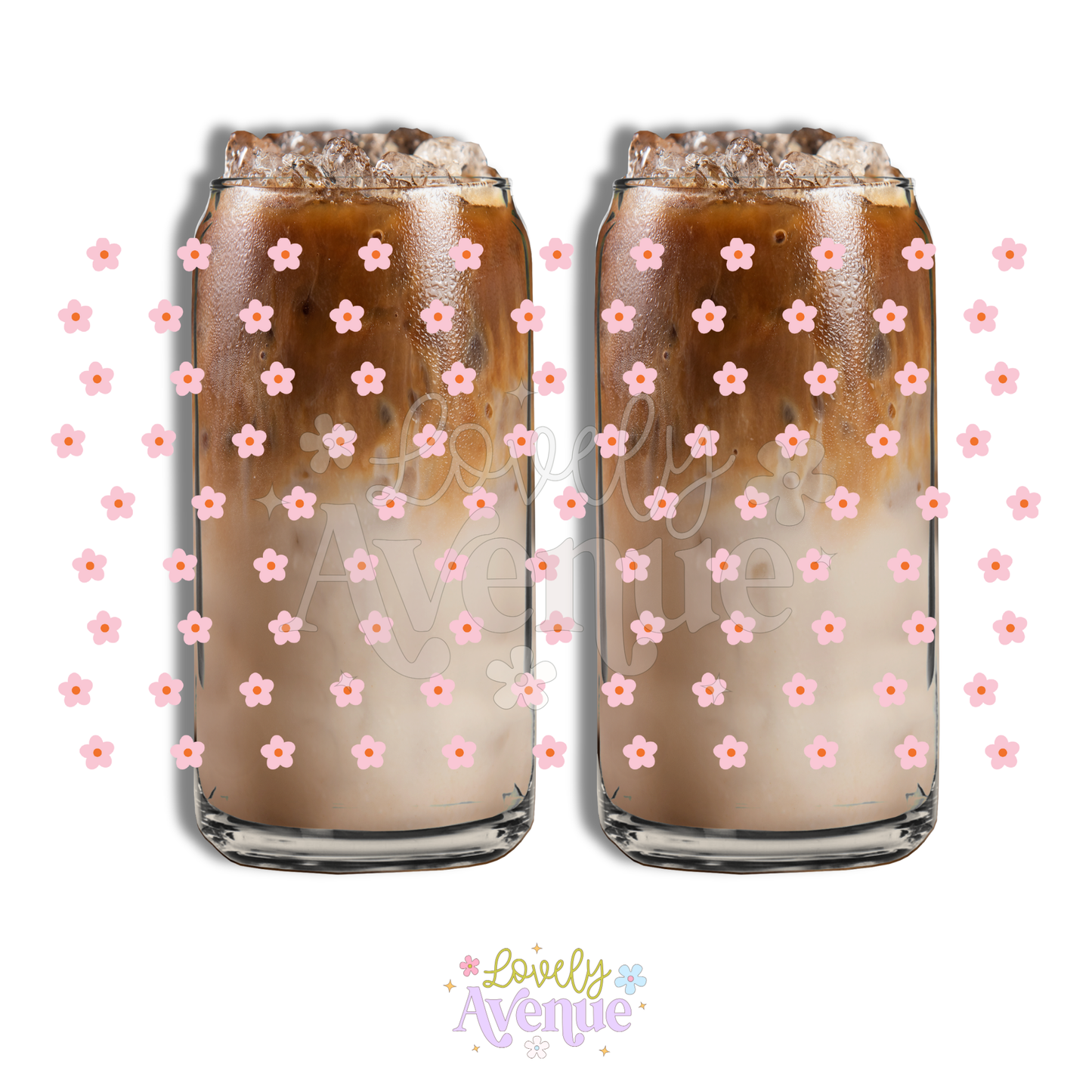 Tiny Florecitas - Glass Cup