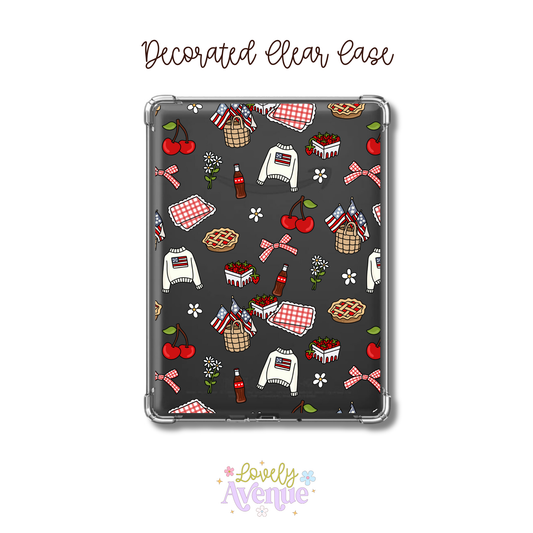 Americana - E-Reader Decorated Clear Case