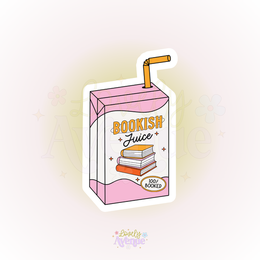 Bookish Juice - Sticker
