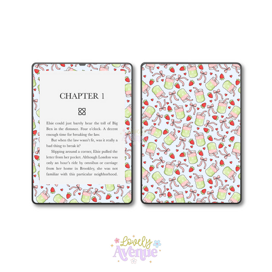 Strawberry Matcha - E-Reader Skin