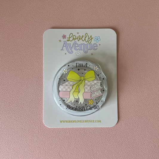 I'm A Bookish Girlie - MagSafe Pop Grip