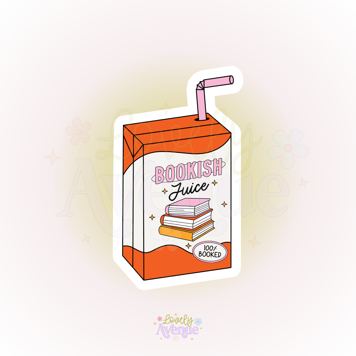 Bookish Juice - Sticker