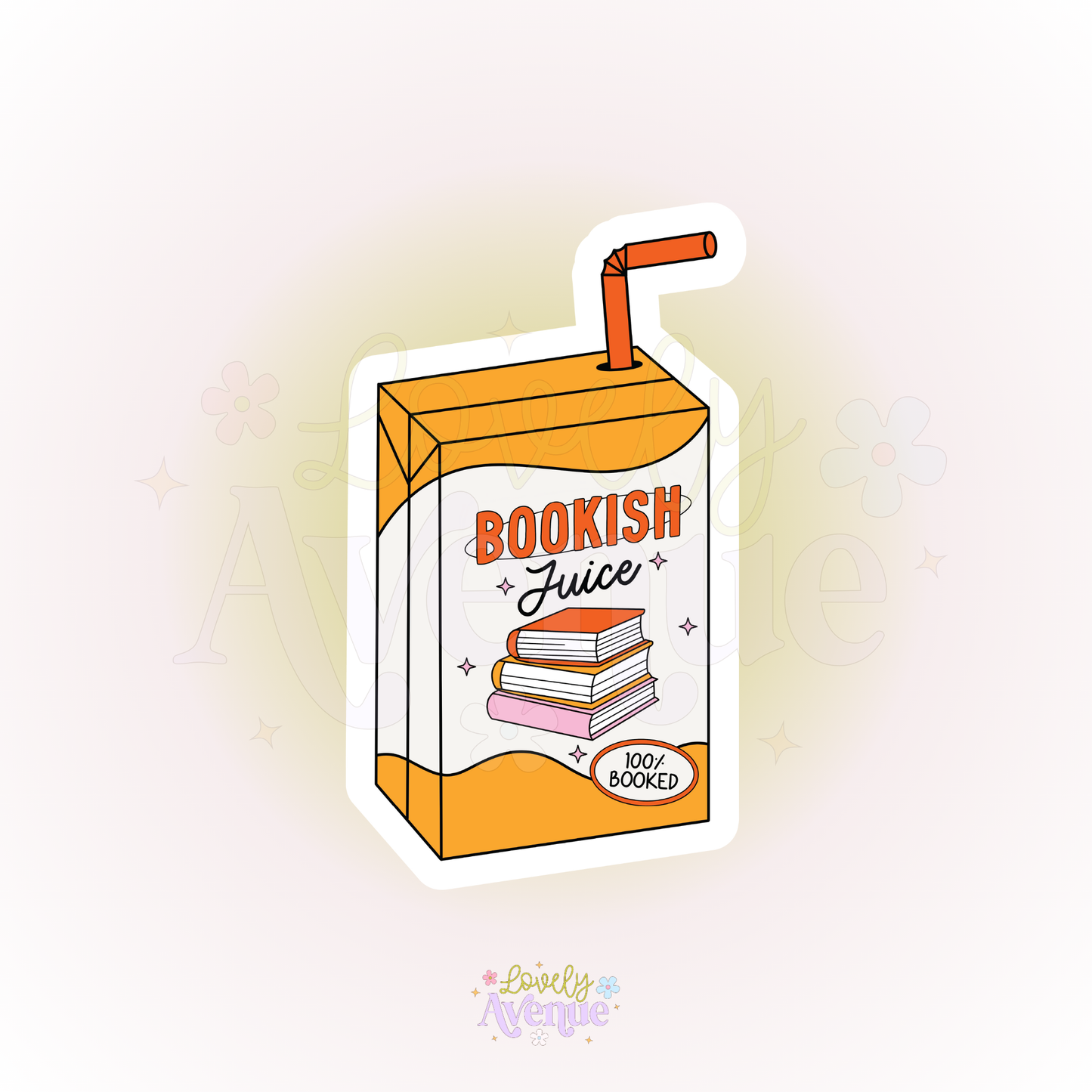 Bookish Juice - Sticker