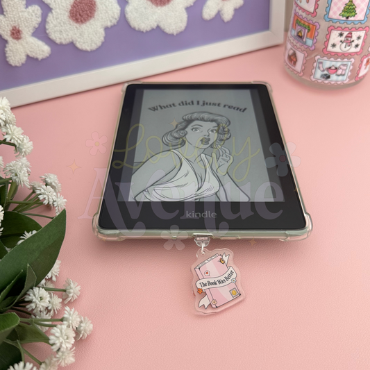 The Book Was Better - Acrylic Charm