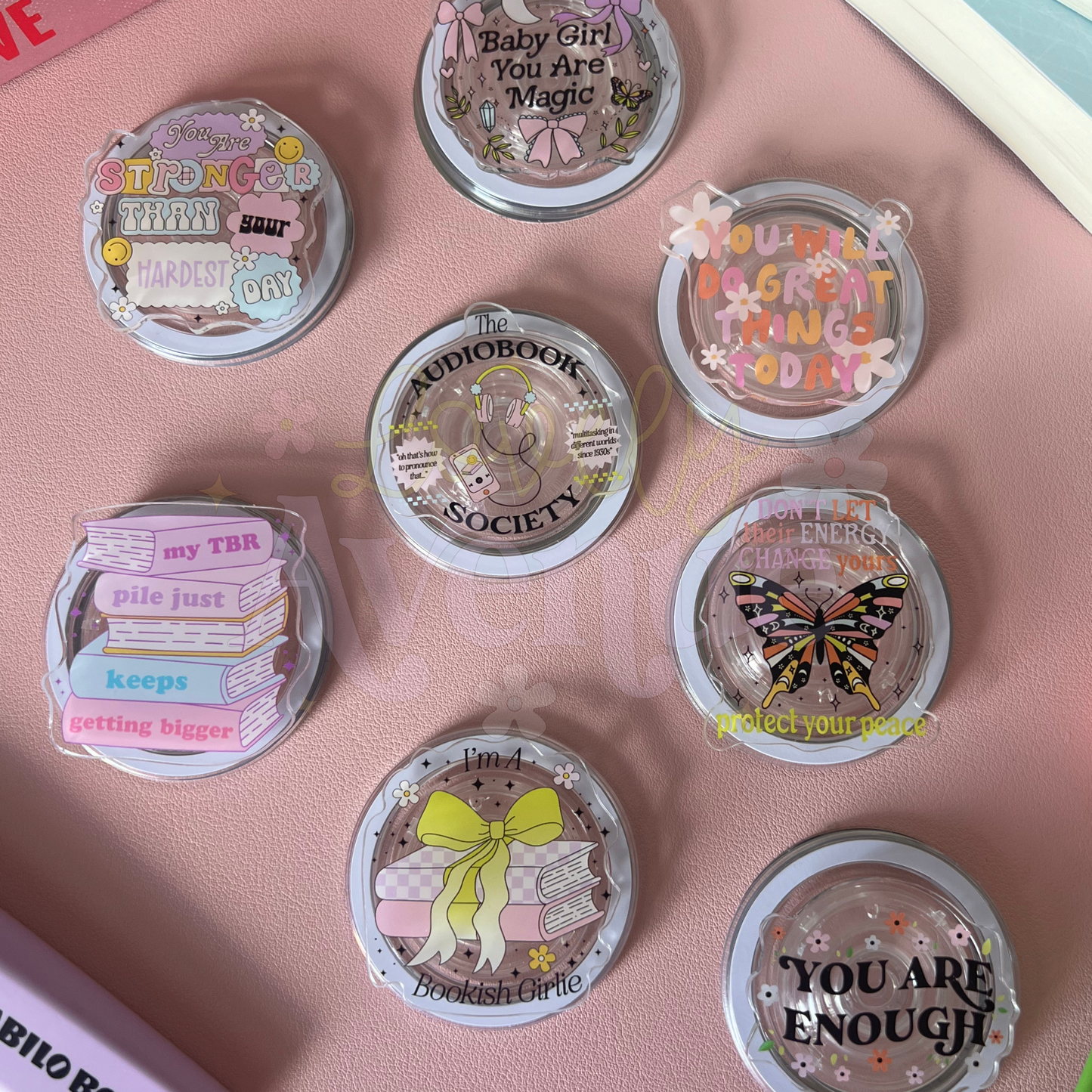 Don't Let Their Energy Change Yours, Protect Your Peace - MagSafe Pop Grip